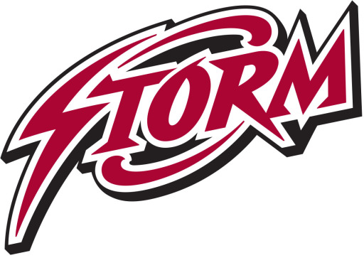 Alternate Storm logo created for the sports branding of St. Luke’s School’s varsity teams.